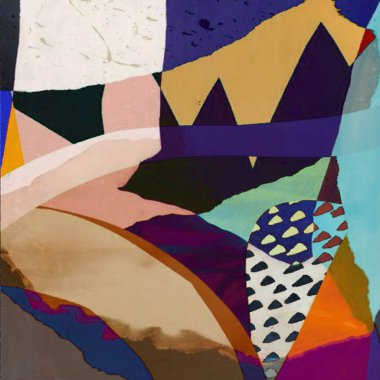 Soyut şeffaf boya Klasik desen