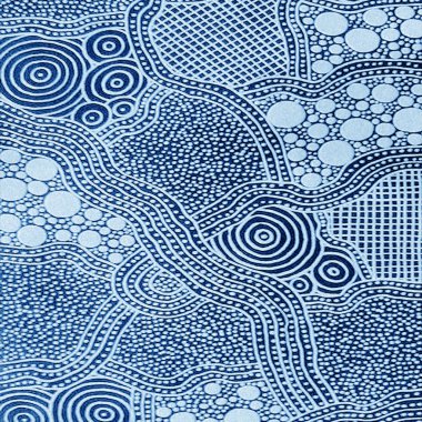 Geometri doku klasik modern yineleme deseni