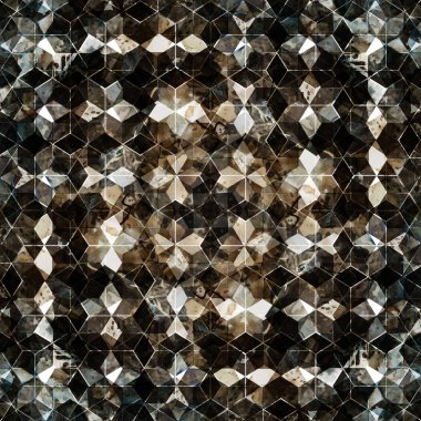 Geometri doku yaratıcı tekrar modern desen