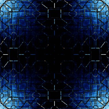 Geometri doku yaratıcı tekrar modern desen