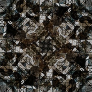 Geometri doku yaratıcı tekrar modern desen