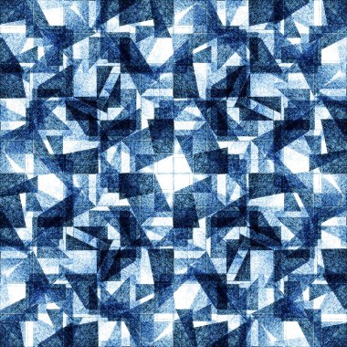 Geometri doku yaratıcı tekrar modern desen