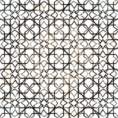 Geometri doku yaratıcı tekrar modern desen