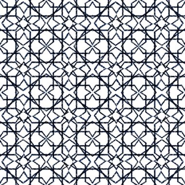 Geometri doku yaratıcı tekrar modern desen