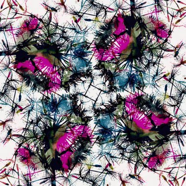 Geometri doku yaratıcı tekrar modern desen