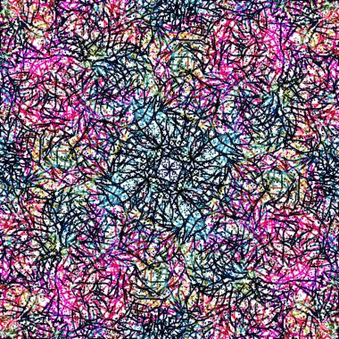 Geometri doku yaratıcı tekrar modern desen