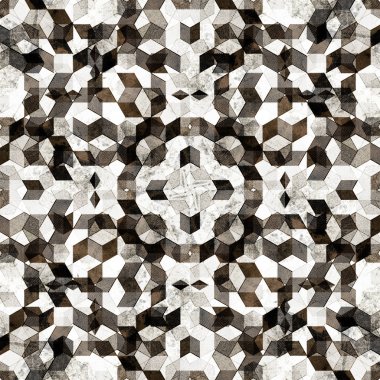 Geometri doku yaratıcı tekrar modern desen