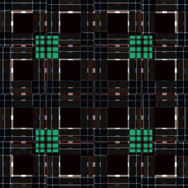 Ekose ve onay modern yineleme deseni