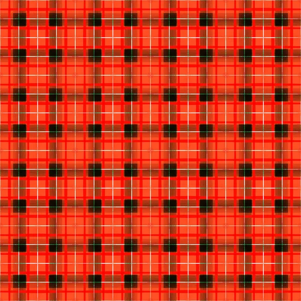 Plaid Check Modern Repeat Pattern — Stock Photo, Image