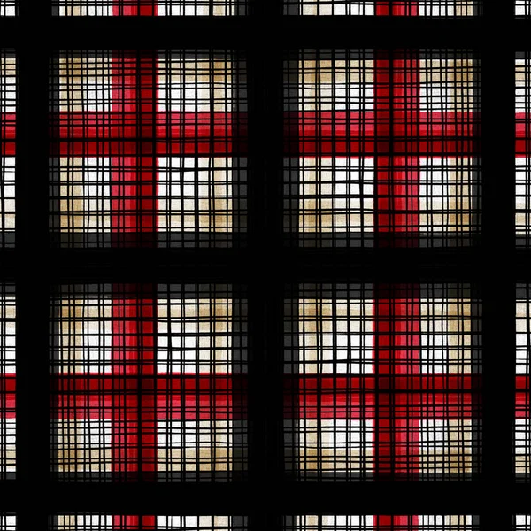 Plaid Comprobar Patrón Repetición Moderna —  Fotos de Stock