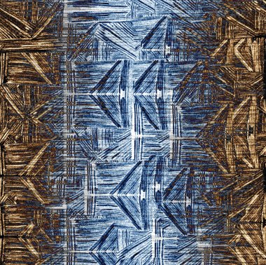 Dokularla geometri modern tekrarlama deseni