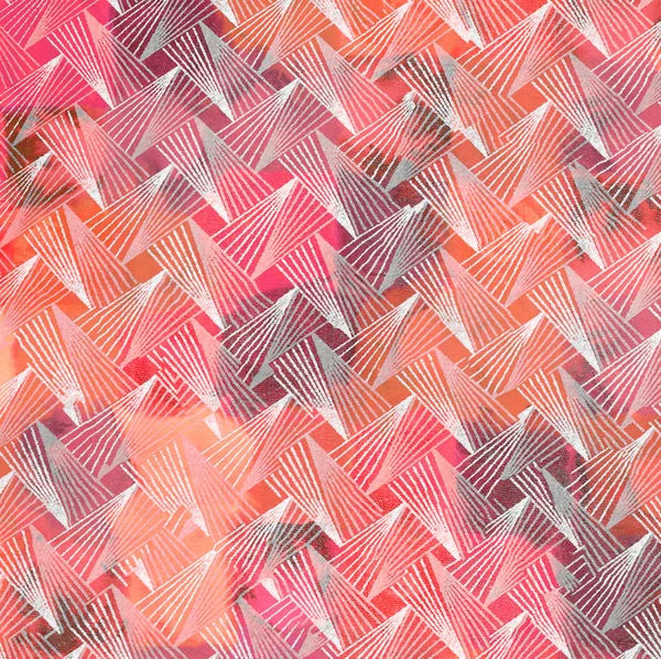 Geometría Patrón Repetición Moderna Con Texturas — Foto de Stock