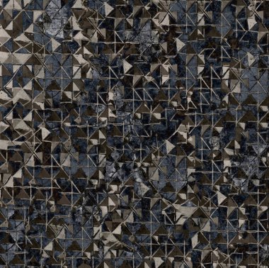 Dokularla geometri modern tekrarlama deseni