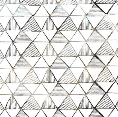 Dokularla geometri modern tekrarlama deseni