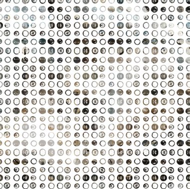 Dokularla geometri modern tekrarlama deseni