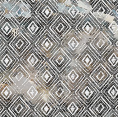 Dokularla geometri modern tekrarlama deseni