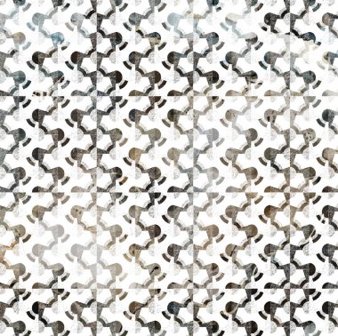 Dokularla geometri modern tekrarlama deseni