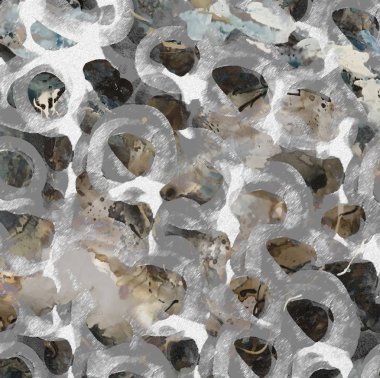 Dokularla geometri modern tekrarlama deseni