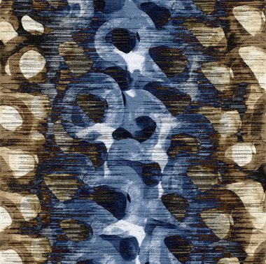 Dokularla geometri modern tekrarlama deseni