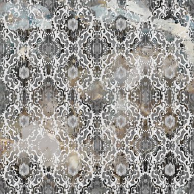 Dokularla geometri modern tekrarlama deseni