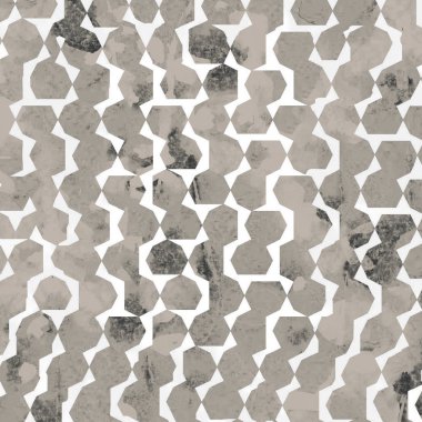 Dokularla geometri modern tekrarlama deseni