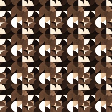 Dokularla geometri modern tekrarlama deseni