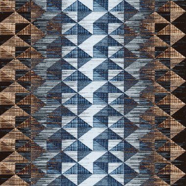 Dokularla geometri modern tekrarlama deseni