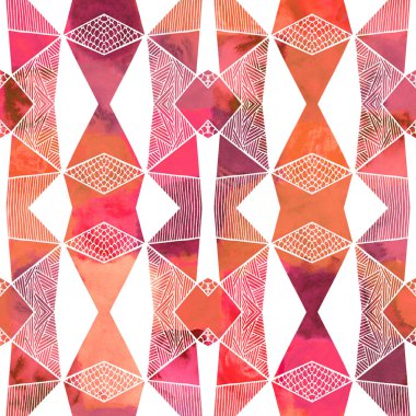 Dokularla geometri modern tekrarlama deseni