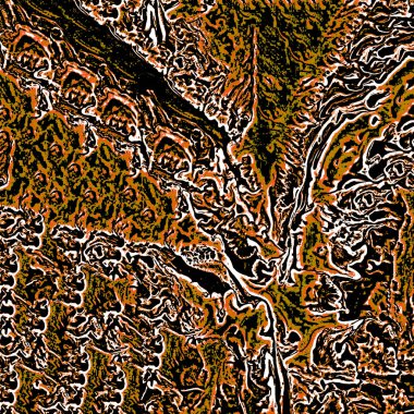 Dokularla geometri modern tekrarlama deseni