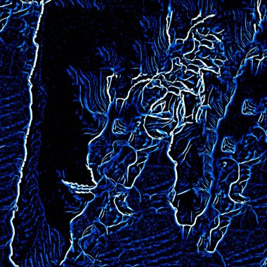 Dokularla geometri modern tekrarlama deseni
