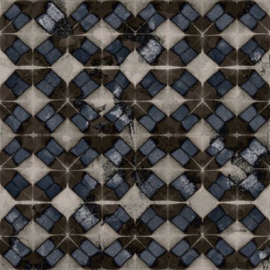 Dokularla geometri modern tekrarlama deseni