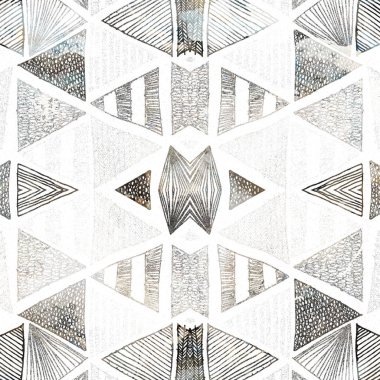 Geometri doku yaratıcı tekrar modern desen