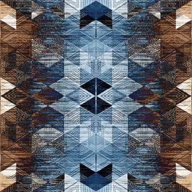 Dokularla geometri modern tekrarlama deseni