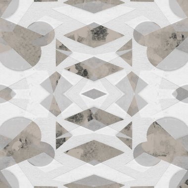 Dokularla geometri modern tekrarlama deseni