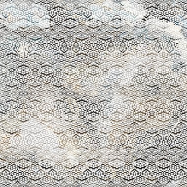 Dokularla geometri modern tekrarlama deseni
