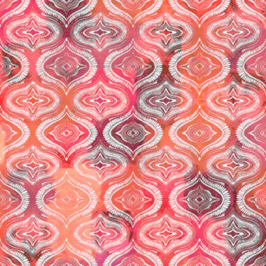 Dokularla geometri modern tekrarlama deseni