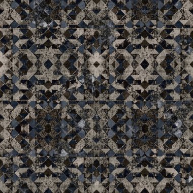 Dokularla geometri modern tekrarlama deseni