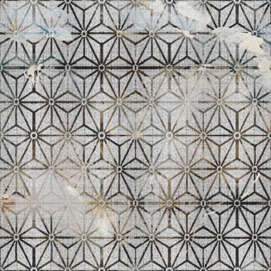 Dokularla geometri modern tekrarlama deseni