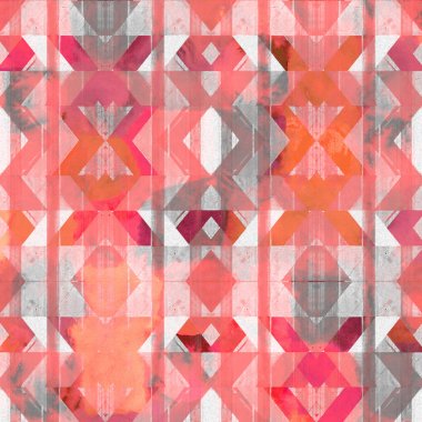 Dokularla geometri modern tekrarlama deseni