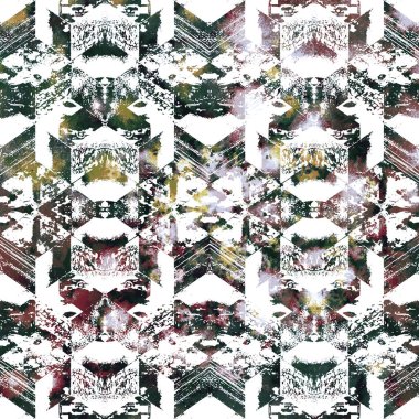 Geometri doku tekrar yaratıcı modern desen