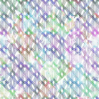 Geometri doku tekrar yaratıcı modern desen