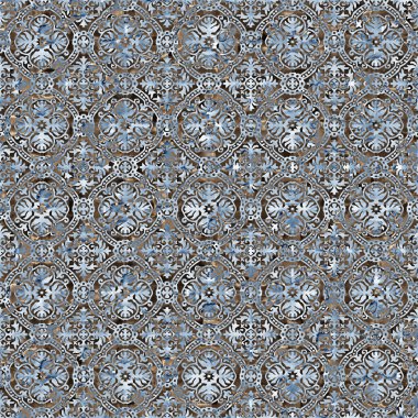 Suluboya efektli geometrik desen