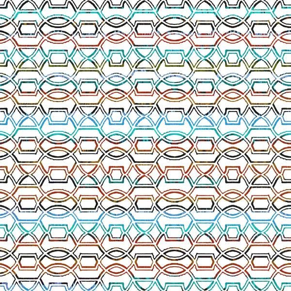 Patrón Textura Geométrica Con Efecto Acuarela — Foto de Stock