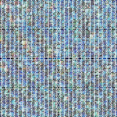 Suluboya efektli geometrik desen