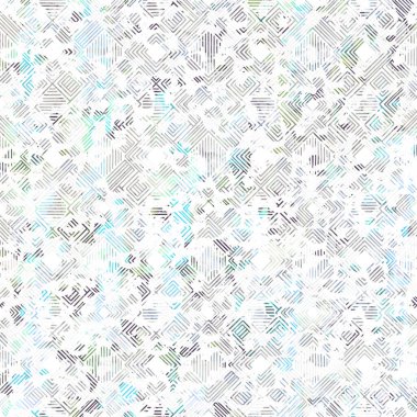 Suluboya efektli geometrik desen