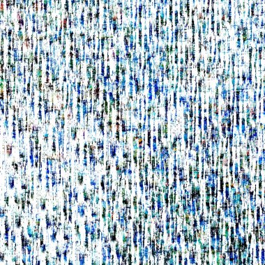 Suluboya efektli geometrik desen