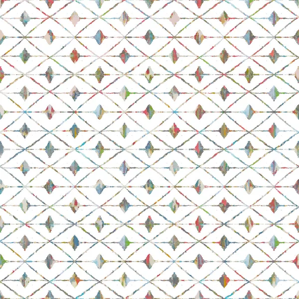Patrón Textura Geométrica Con Efecto Acuarela —  Fotos de Stock