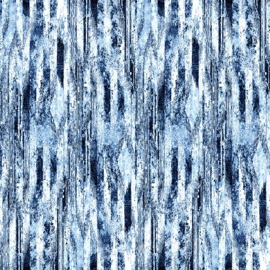 Suluboya efektli geometrik desen