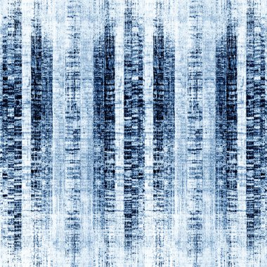 Suluboya efektli geometrik desen
