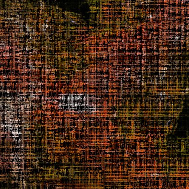 Suluboya efektli geometrik desen